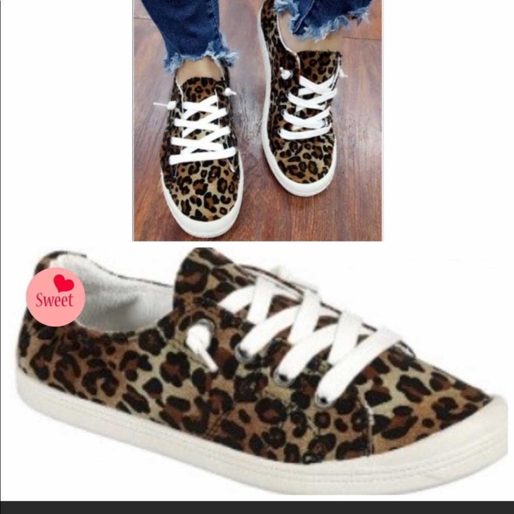 Low top leopard  sneakers